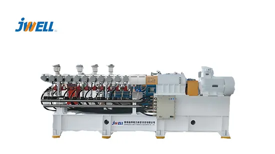 Machine Jwell Granulateur de granulés fonctionnels spéciaux pour la fabrication de produits en plastique, ligne d'extrusion, prix