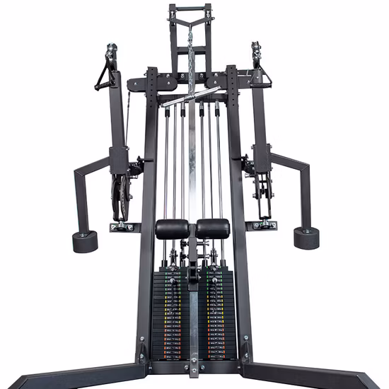 Équipement de fitness pour salle de sport commerciale, entraîneur fonctionnel multi-stations, support à poulies, machine croisée à câbles