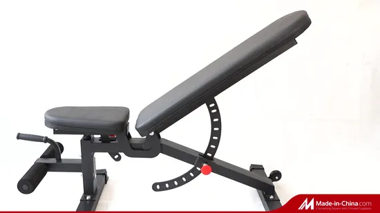 Banc de musculation plat réglable pour l'entraînement abdominal