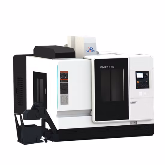 Centre d'usinage fonctionnel 5 axes, fraiseuse CNC, directement d'usine, prix bas, hautes performances, VMC1370