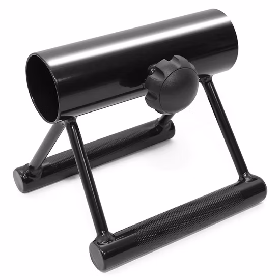 Poignée moletée noire pour poignée double rangée D de mines terrestres