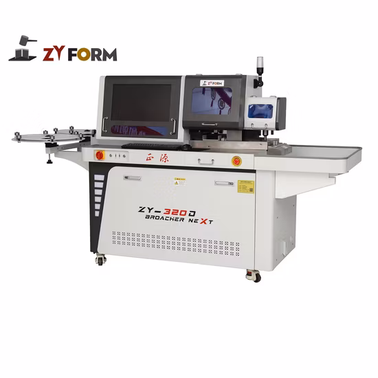 Machine de pliage automatique multifonctionnelle pour règles en acier, pour la découpe de formes et de matrices