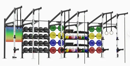 Équipement de fitness Crossfit en acier, vente en gros